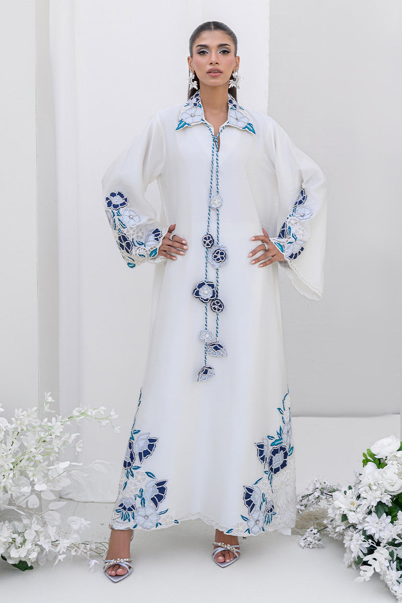 Chic Ophicial | Aarzu Luxe Pret | Ocean Pearl - by Libasekhas UK - Registered Vendor of : Chic Ophicial - 100% Original Designer Dress