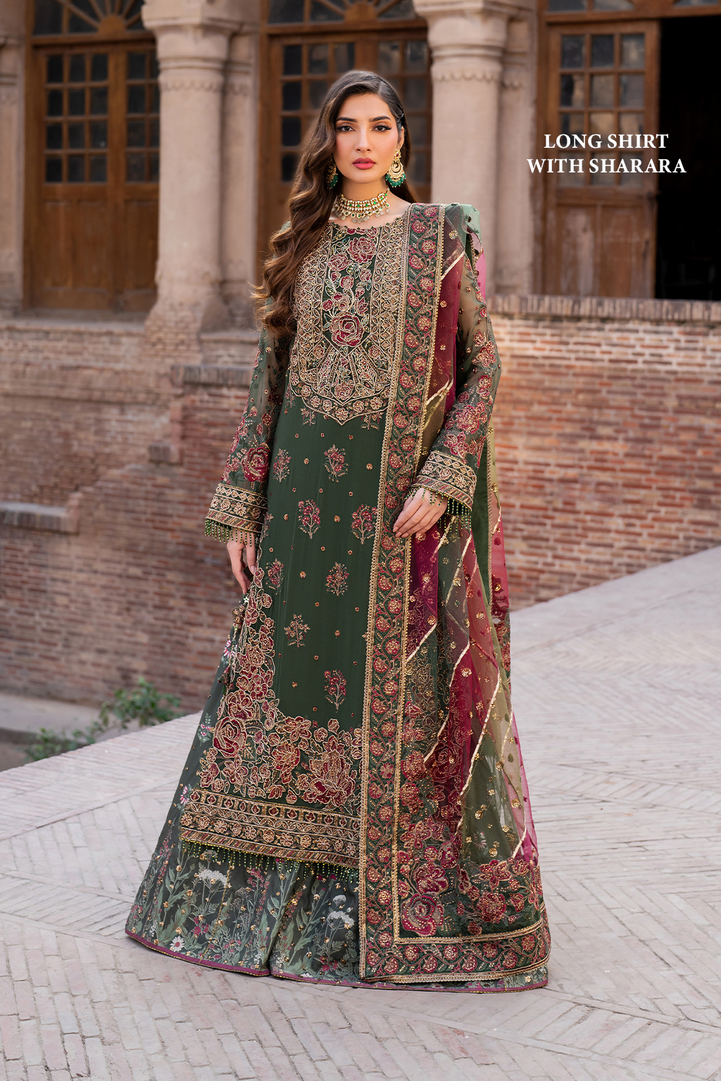 Iznik | Luxury Chiffon | ILC-01 - by - Libasekhas UK - Registered Vendor of : Iznik - 100% Original Designer Dresss