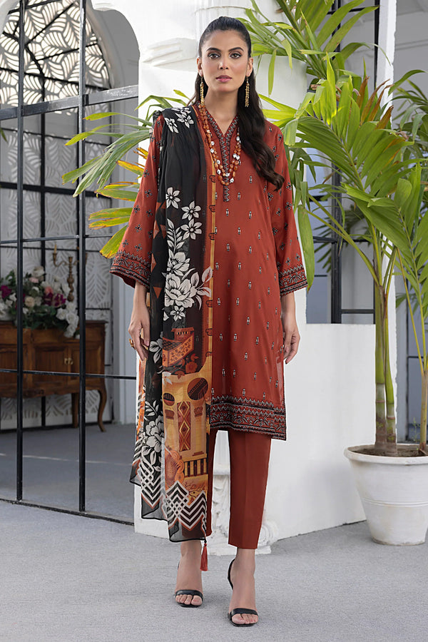 LSM | Spring Embroidered | 0179 - by - Libasekhas UK - Registered Vendor of : LSM - 100% Original Designer Dresss