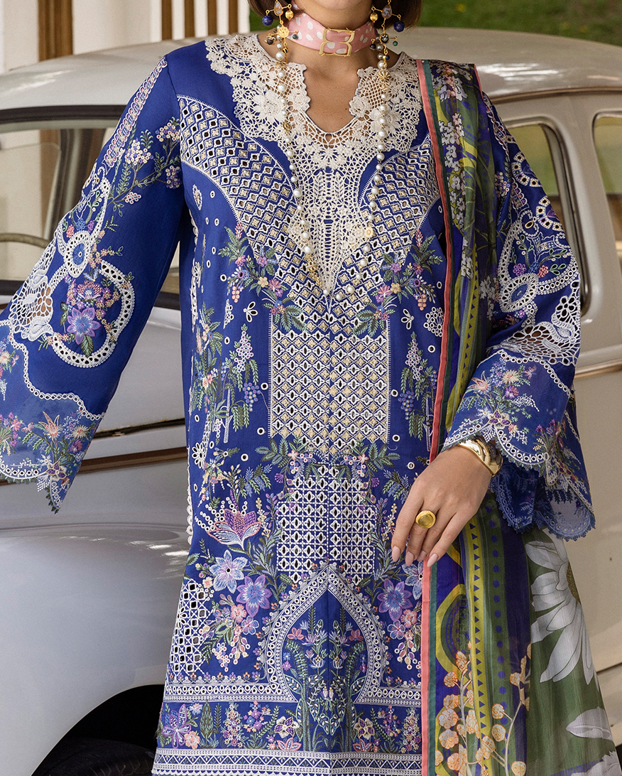 Esmel | Mon Tresor Luxe Lawn 26 | Veni Vidi Amavi - by Libasekhas UK - Registered Vendor of : Esmel - 100% Original Designer Dress