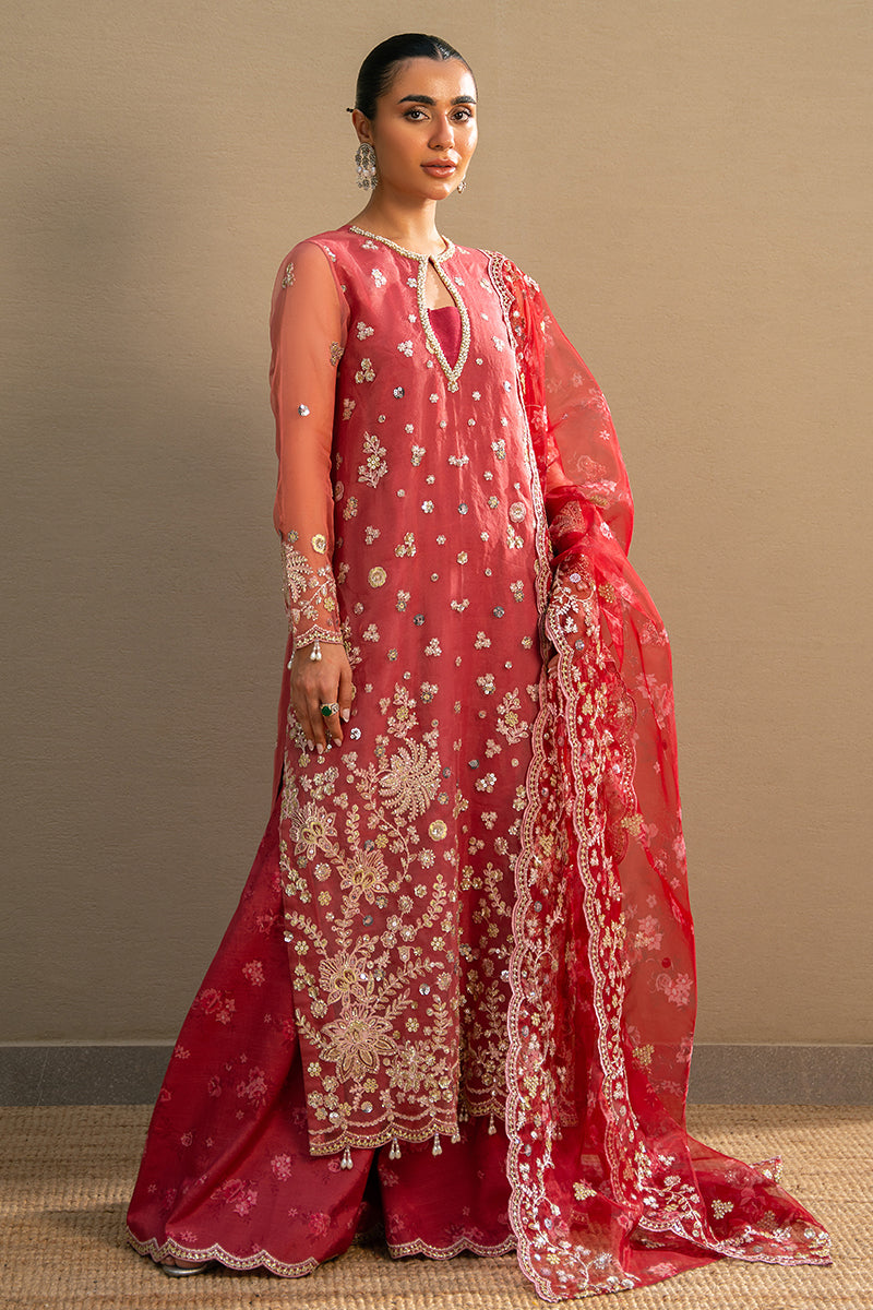 Cross Stitch | Wedding Collection 24 | CRIMSON FIRE - by - Libasekhas UK - Registered Vendor of : Cross Stitch - 100% Original Designer Dresss