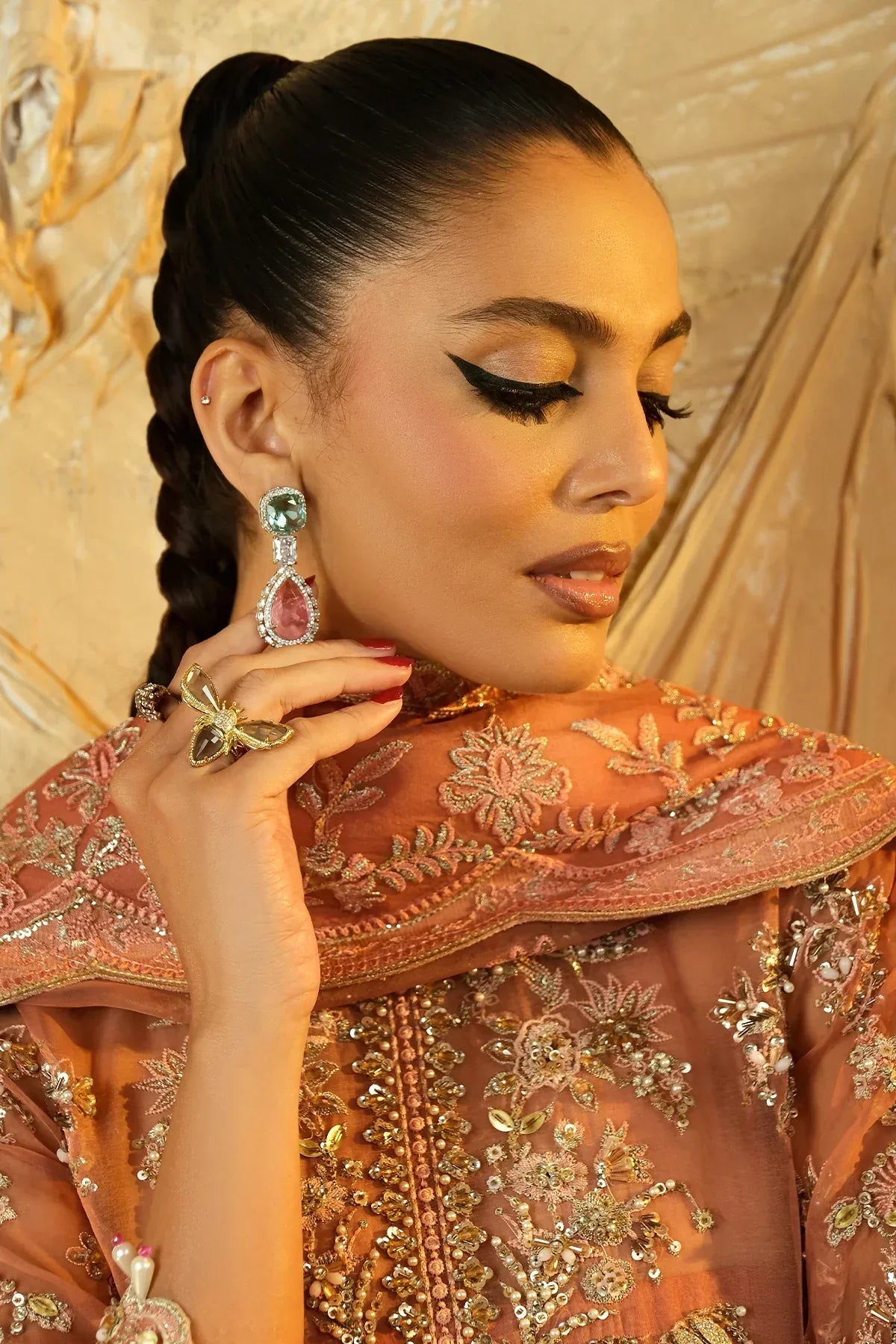 Mina Kashif | Kahani Luxury Formals 23 | Seroli - by - Libasekhas UK - Registered Vendor of : Mina Kashif - 100% Original Designer Dresss