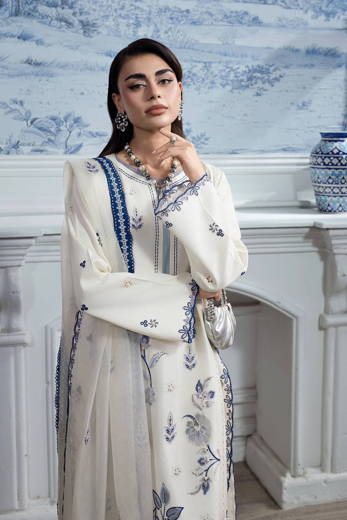 Rangrasiya | Lumeire Silk | Luna - by Libasekhas UK - Registered Vendor of : Rangrasiya - 100% Original Designer Dress