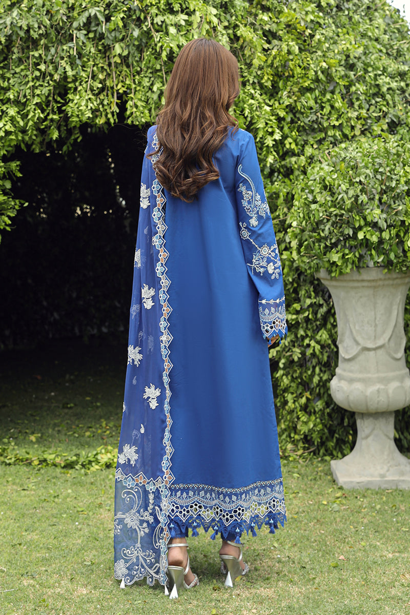 Qalamkar | Festive Lawn 2024 | PS-08 FARHEEN - by - Libasekhas UK - Registered Vendor of : Qalamkar - 100% Original Designer Dresss