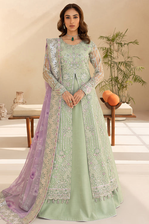 Farasha | Lu Zella Premium Formals 25 | Sage Luxe - by Libasekhas UK - Registered Vendor of : Farasha - 100% Original Designer Dress