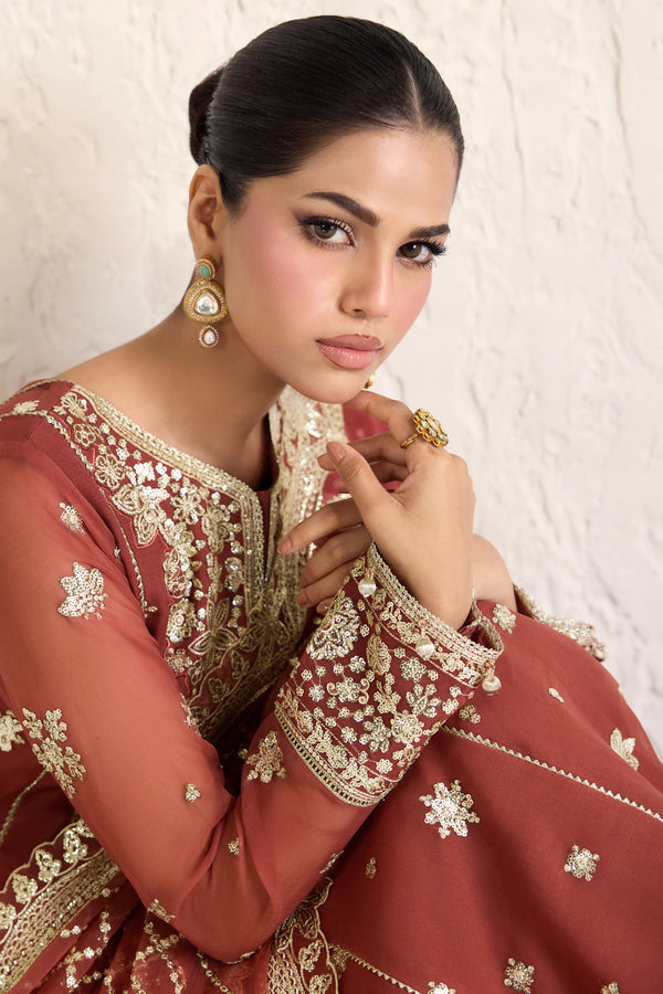 Farasha | Formals 26 | Flame Luxe - by Libasekhas UK - Registered Vendor of : Farasha - 100% Original Designer Dress