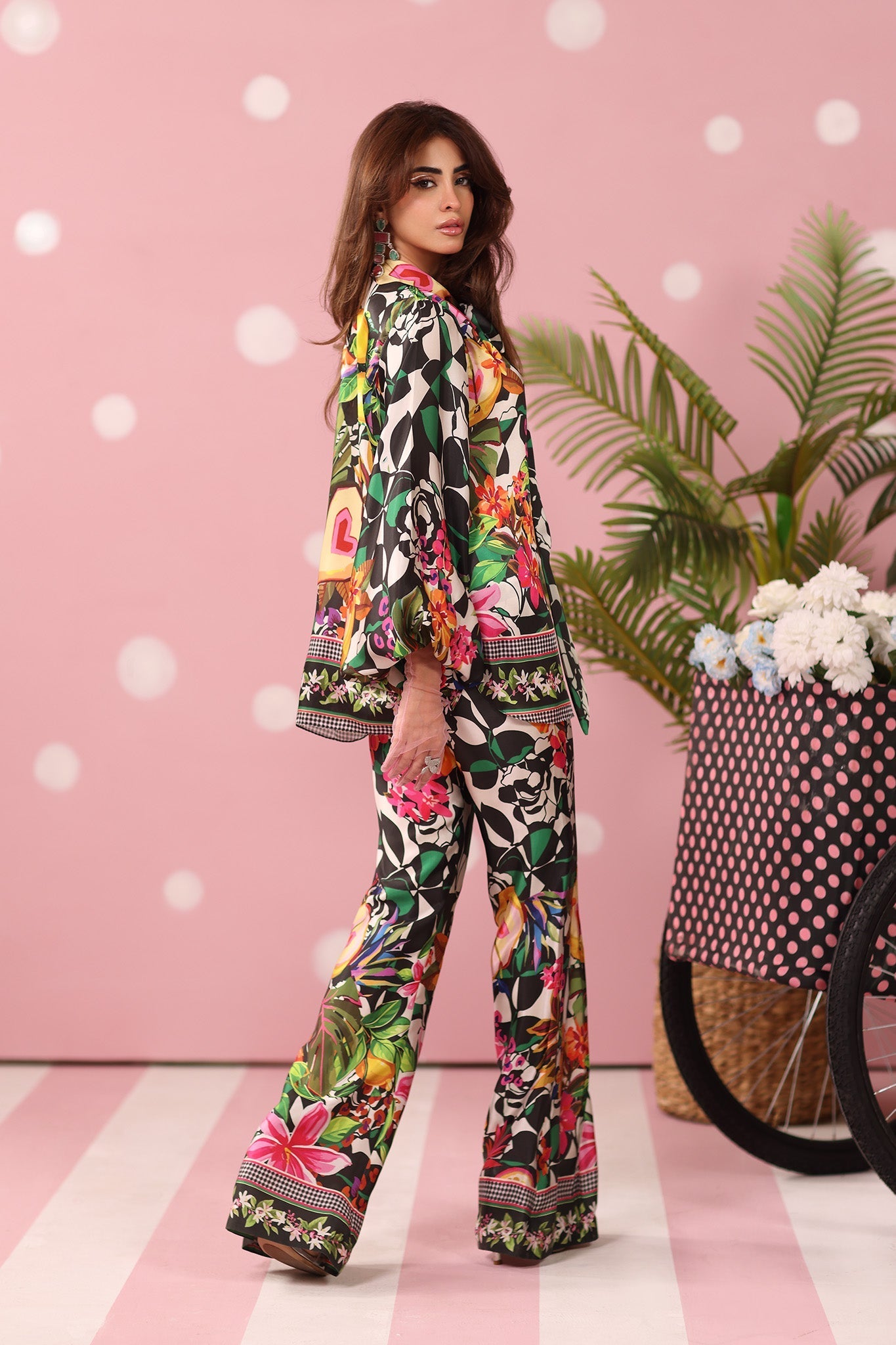 Musferah Saad | Resort Collection | Noir Tropics - by Libasekhas UK - Registered Vendor of : Musferah Saad - 100% Original Designer Dress