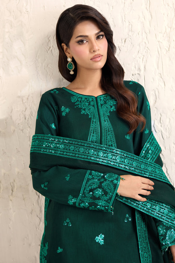 Farasha | Formals 26 | Emerald Luxe - by Libasekhas UK - Registered Vendor of : Farasha - 100% Original Designer Dress