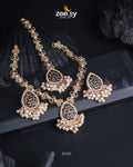 Luxe Necklace Set - by - Libasekhas UK - Registered Vendor of : Zeesy - 100% Original Designer Dresss
