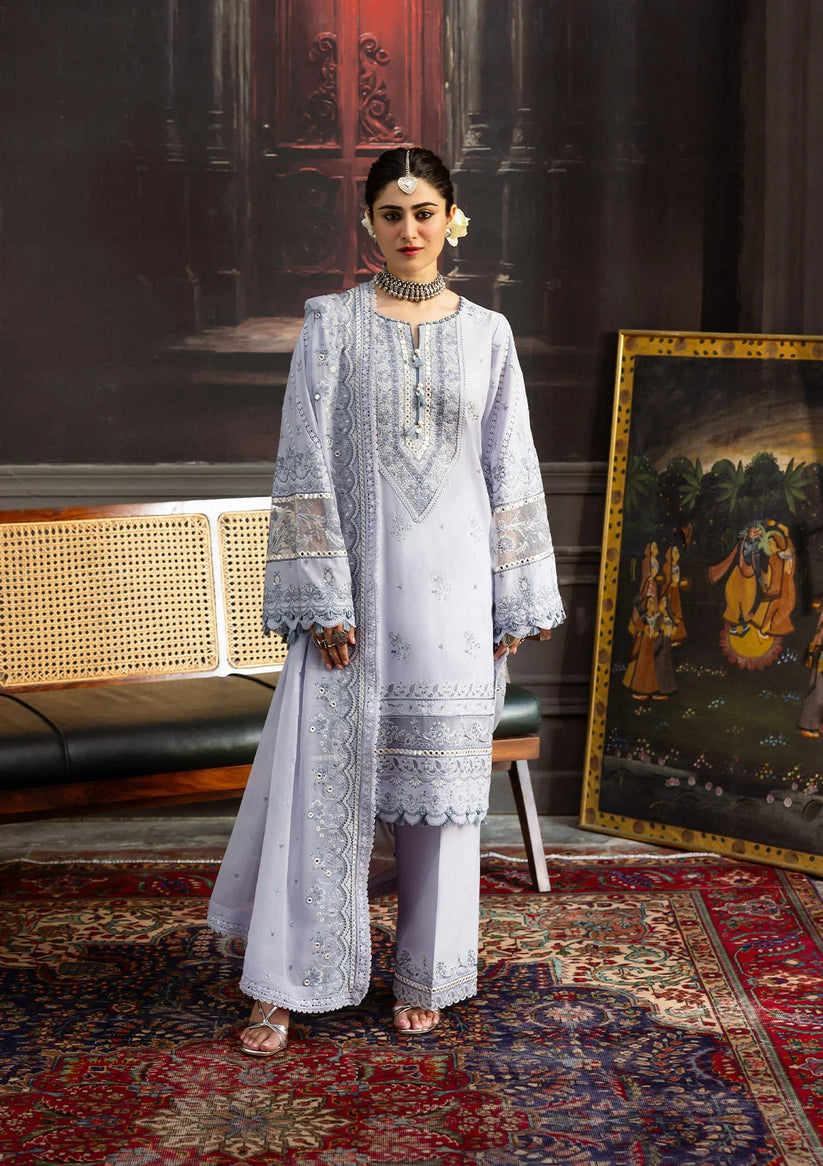Kahf Premium | Kahf Karandi 25 | KKH-09 CELESTIAL - by Libasekhas UK - Registered Vendor of : Kahf Premium - 100% Original Designer Dress