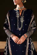 Iznik | Velvet 25 | IV-76 Embroidered Velvet - by Libasekhas UK - Registered Vendor of : Iznik - 100% Original Designer Dress