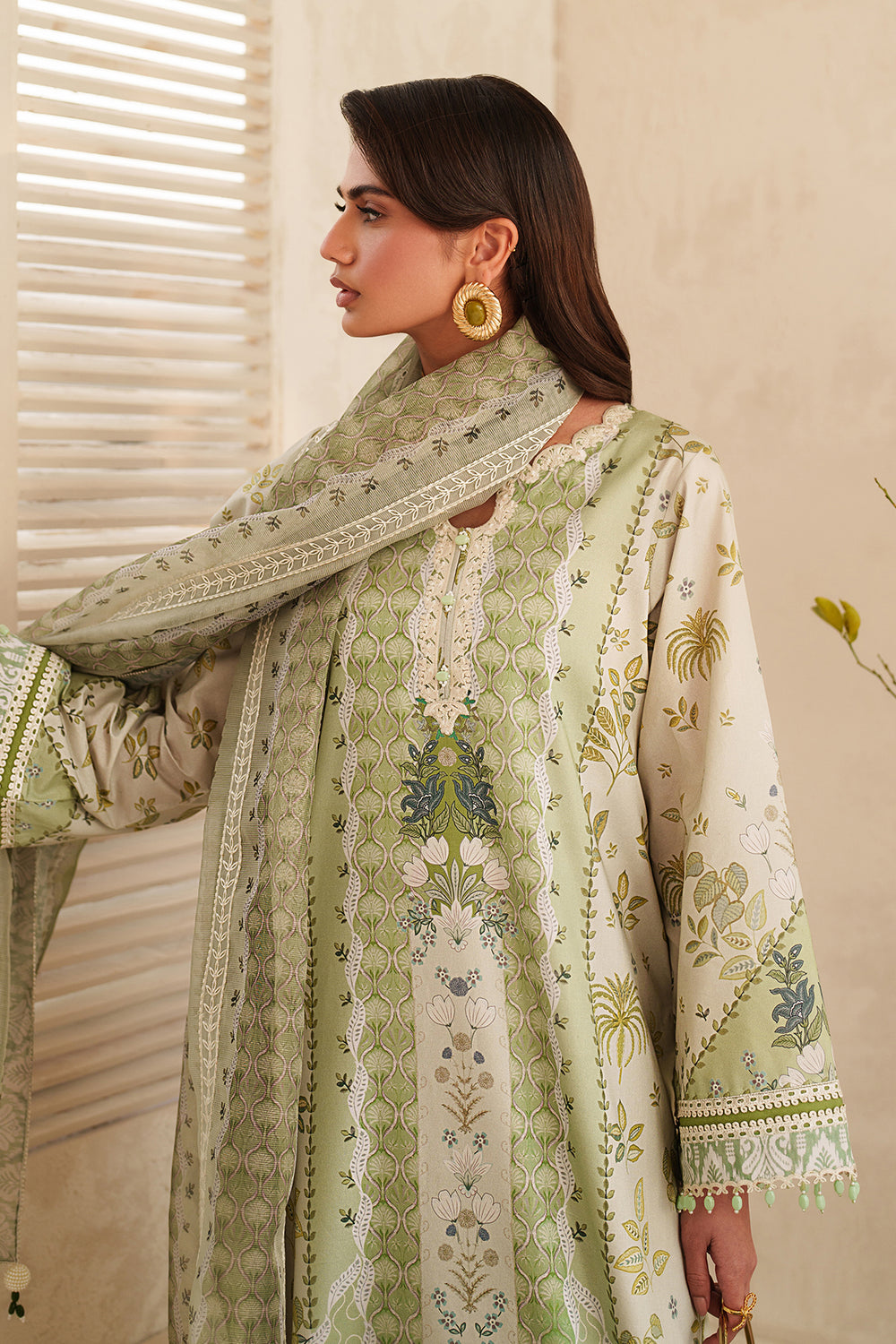 Baroque | Luxury Pret Summer | UF-4406 - by Libasekhas UK - Registered Vendor of : Baroque - 100% Original Designer Dress