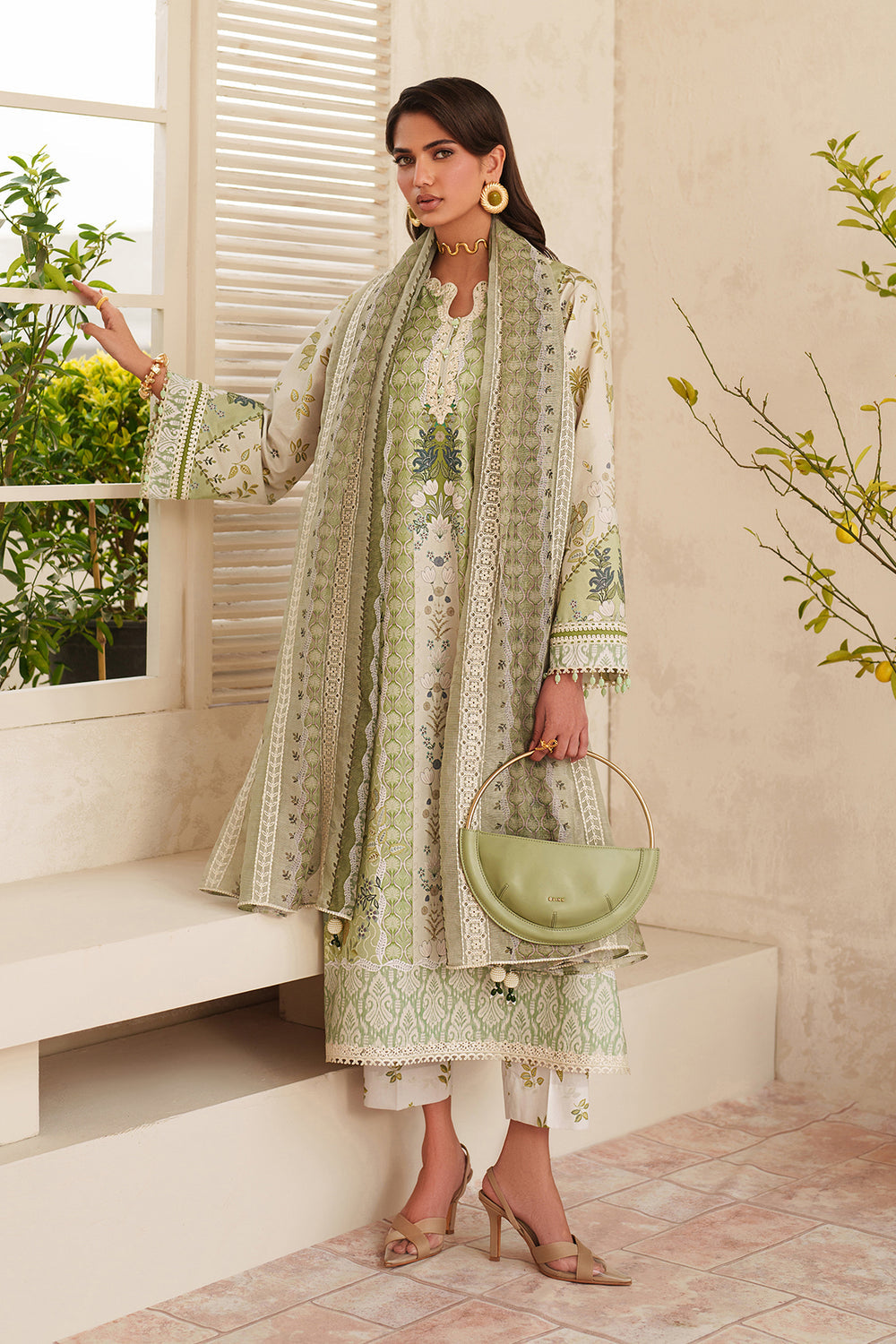 Baroque | Luxury Pret Summer | UF-4406 - by Libasekhas UK - Registered Vendor of : Baroque - 100% Original Designer Dress