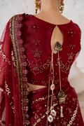 Iznik | Chinnon Chiffon | CC-49 Embroidered Net - by - Libasekhas UK - Registered Vendor of : Iznik - 100% Original Designer Dresss