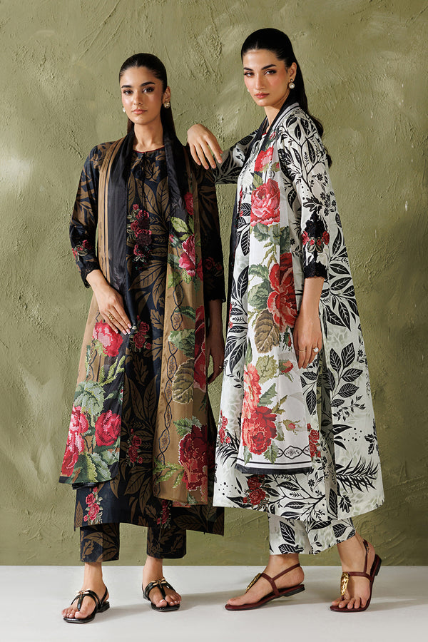 Baroque | Luxury Summer Pret | UF-4506 - by Libasekhas UK - Registered Vendor of : Baroque - 100% Original Designer Dress