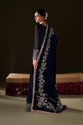 Iznik | Velvet 25 | IV-76 Embroidered Velvet - by Libasekhas UK - Registered Vendor of : Iznik - 100% Original Designer Dress