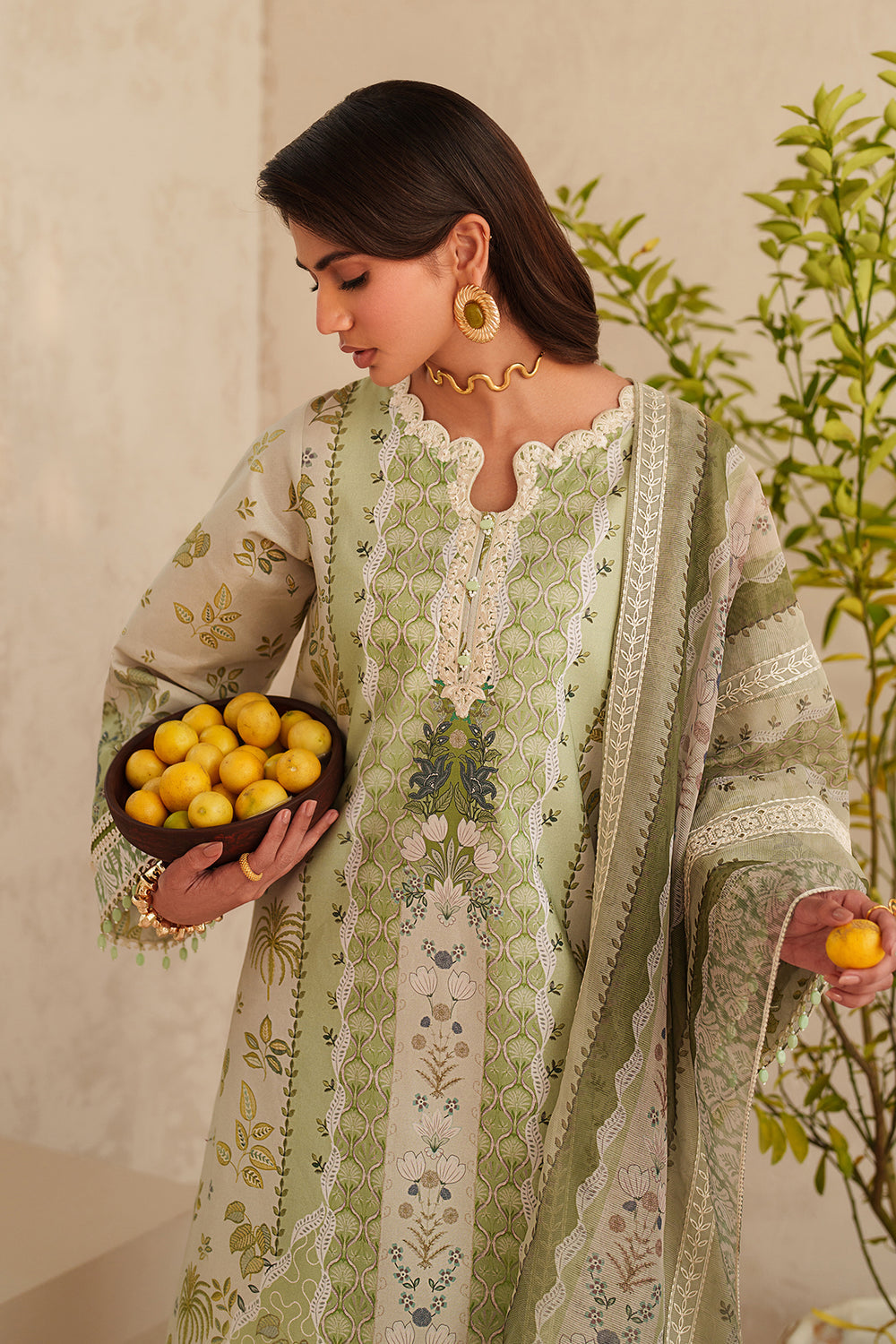 Baroque | Luxury Pret Summer | UF-4406 - by Libasekhas UK - Registered Vendor of : Baroque - 100% Original Designer Dress