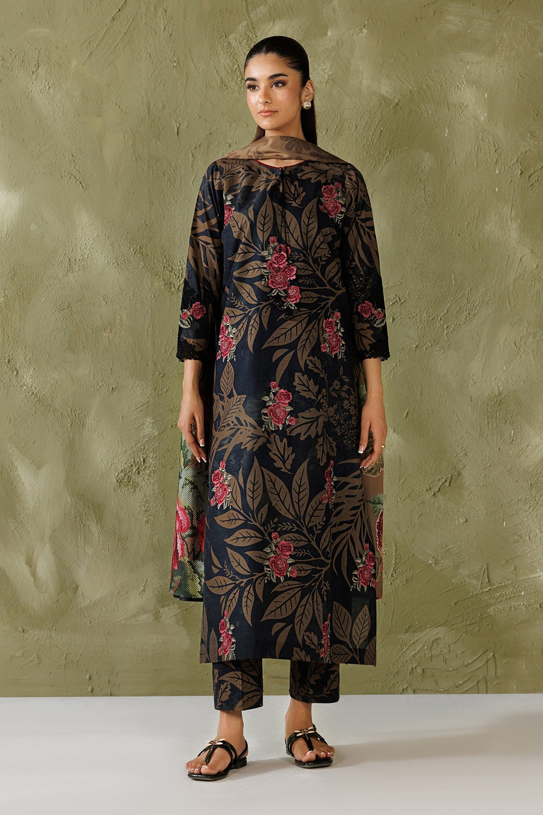 Baroque | Luxury Summer Pret | UF-4506 - by Libasekhas UK - Registered Vendor of : Baroque - 100% Original Designer Dress