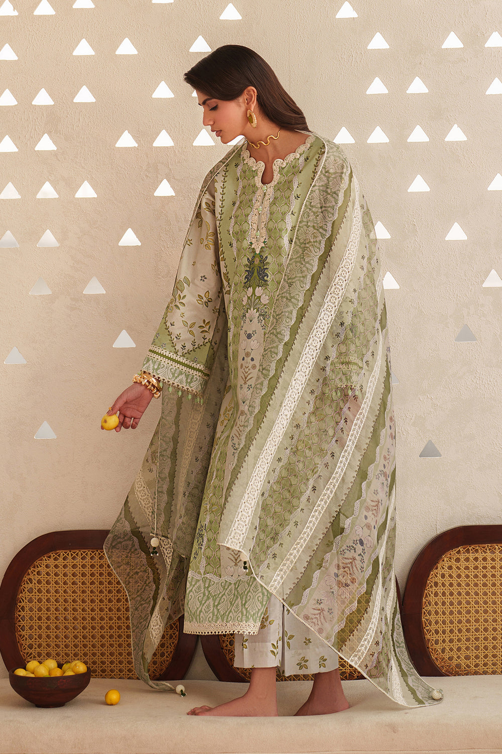 Baroque | Luxury Pret Summer | UF-4406 - by Libasekhas UK - Registered Vendor of : Baroque - 100% Original Designer Dress