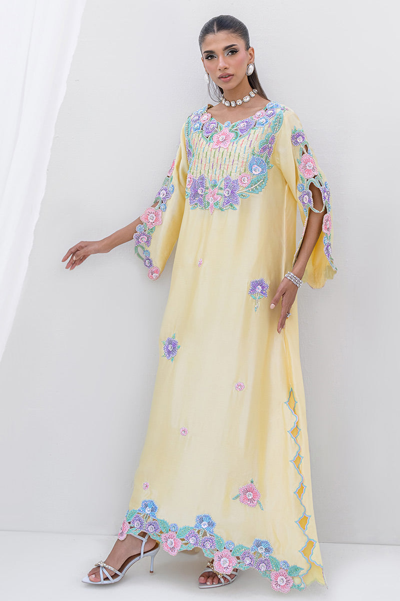 Chic Ophicial | Aarzu Luxe Pret | Meadow Hues - by Libasekhas UK - Registered Vendor of : Chic Ophicial - 100% Original Designer Dress