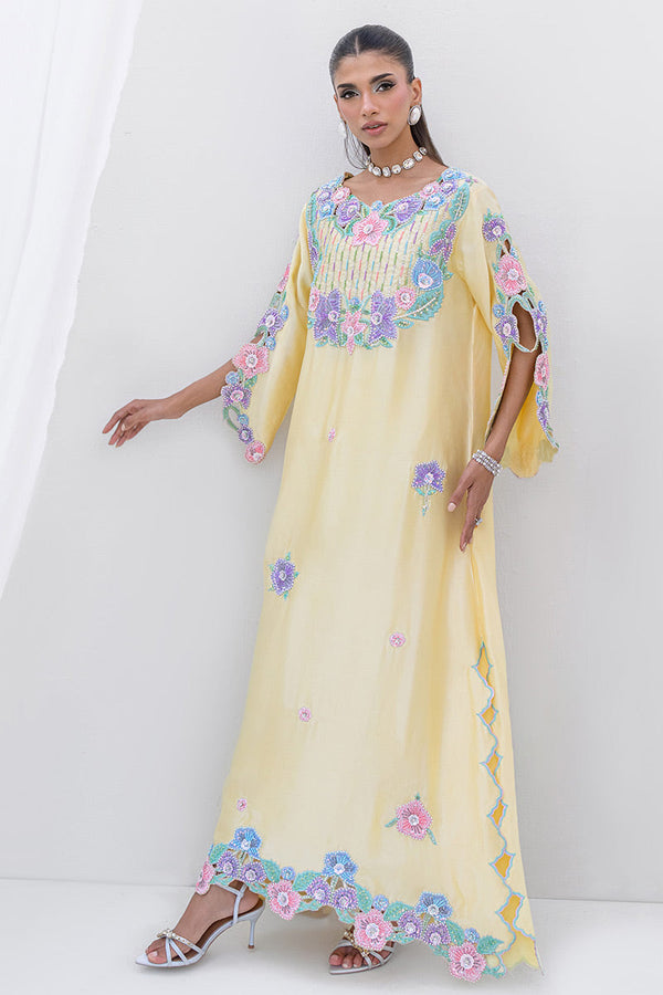 Chic Ophicial | Aarzu Luxe Pret | Meadow Hues - by Libasekhas UK - Registered Vendor of : Chic Ophicial - 100% Original Designer Dress
