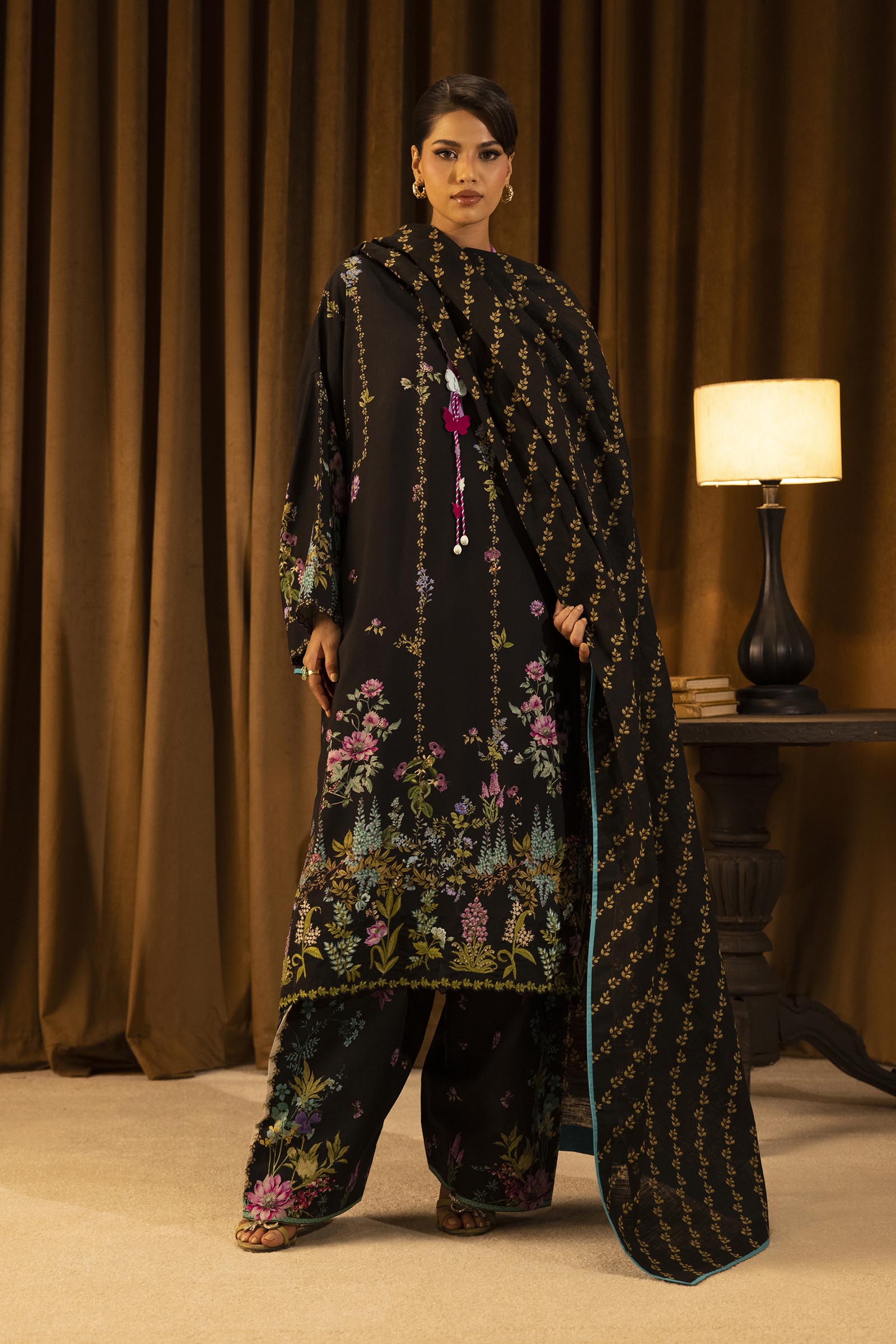 Sana Safinaz | Muzlin Winter 25 | 013B - by Libasekhas UK - Registered Vendor of : Sana Safinaz - 100% Original Designer Dress