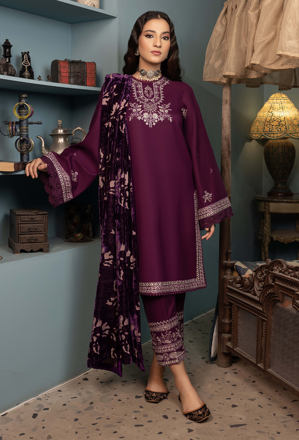 Humdum | Zouq 25 | D07 - by Libasekhas UK - Registered Vendor of : Humdum - 100% Original Designer Dress