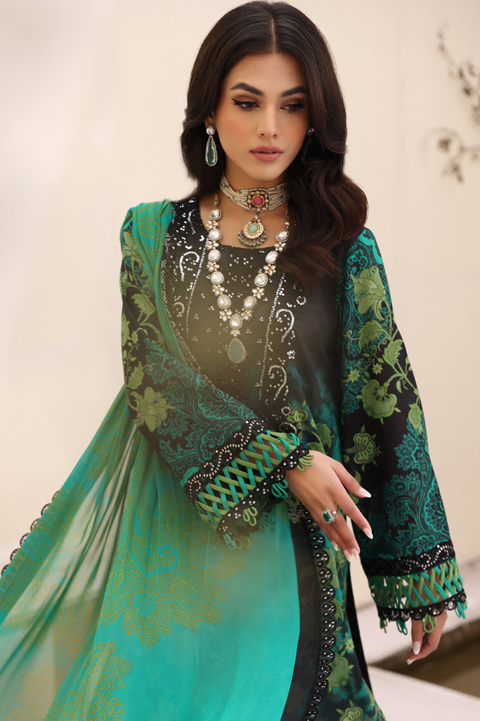 Charizma | Naranji Embroidered Lawn 24 | CN4-007 - Luxury -  Libasekhas