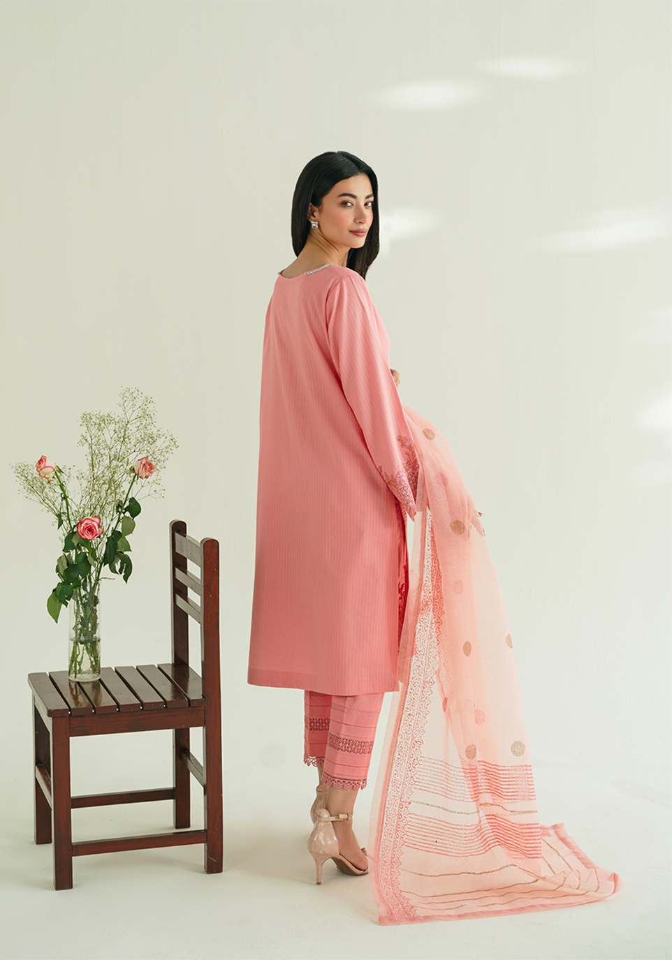 Zarqash | Whispers of Summer |BLUSHWIND - by Libasekhas UK - Registered Vendor of : Zarqash - 100% Original Designer Dress