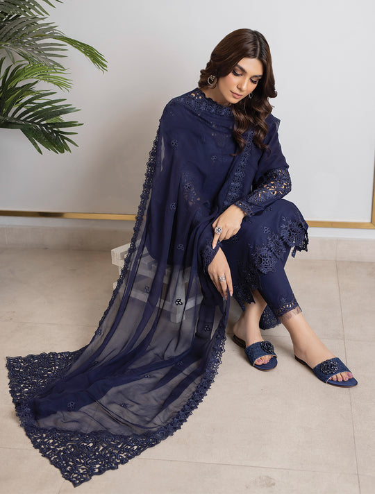 Iznik | Lawnkari 24 | UE-146 NEATSCAPE - by - Libasekhas UK - Registered Vendor of : Iznik - 100% Original Designer Dresss