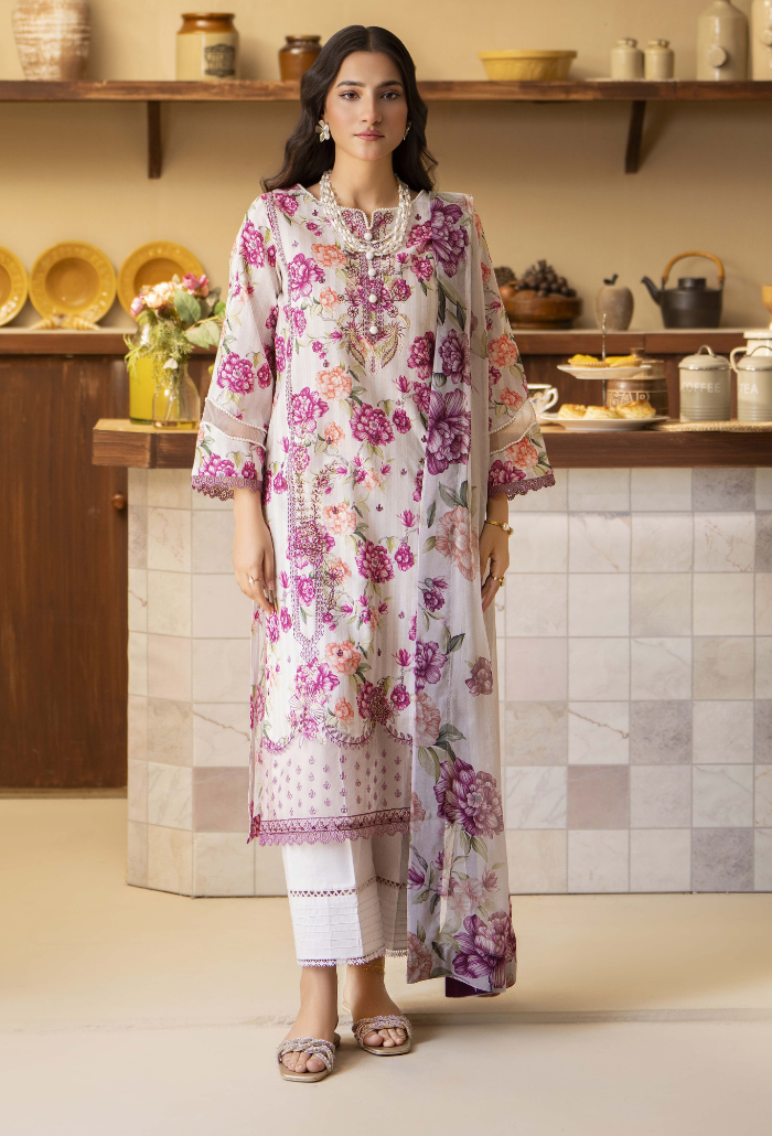 Humdum | Senora Lawn 25 | Senora - D10 - by - Libasekhas UK - Registered Vendor of : Humdum - 100% Original Designer Dresss