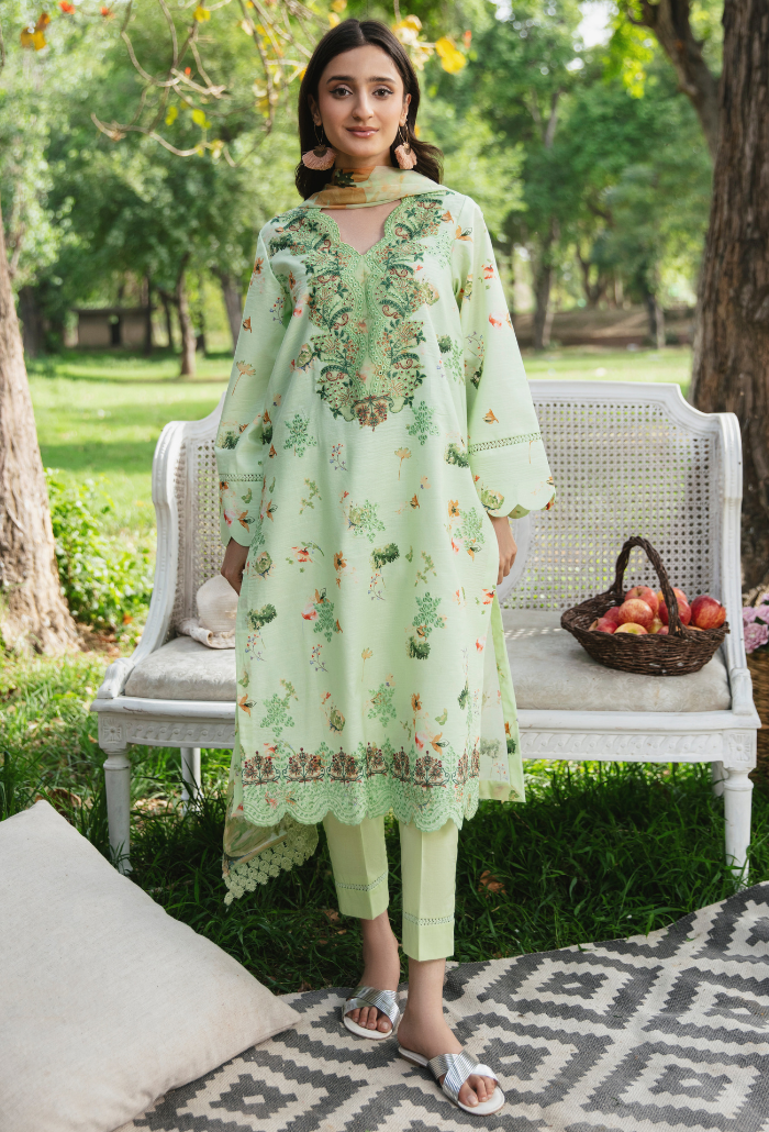 Hum Dum | Summer Breeze 25 | D02 - by - Libasekhas UK - Registered Vendor of : Hum Dum - 100% Original Designer Dresss