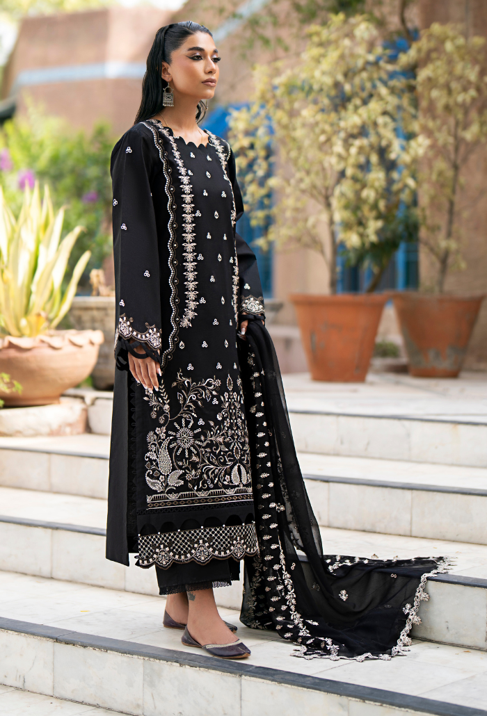 Humdum | Selin Lawn 25 | Selin - D05 - by - Libasekhas UK - Registered Vendor of : Humdum - 100% Original Designer Dresss