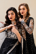 Iznik | Chinnon Chiffon | CC-50 Embroidered Net - by - Libasekhas UK - Registered Vendor of : Iznik - 100% Original Designer Dresss