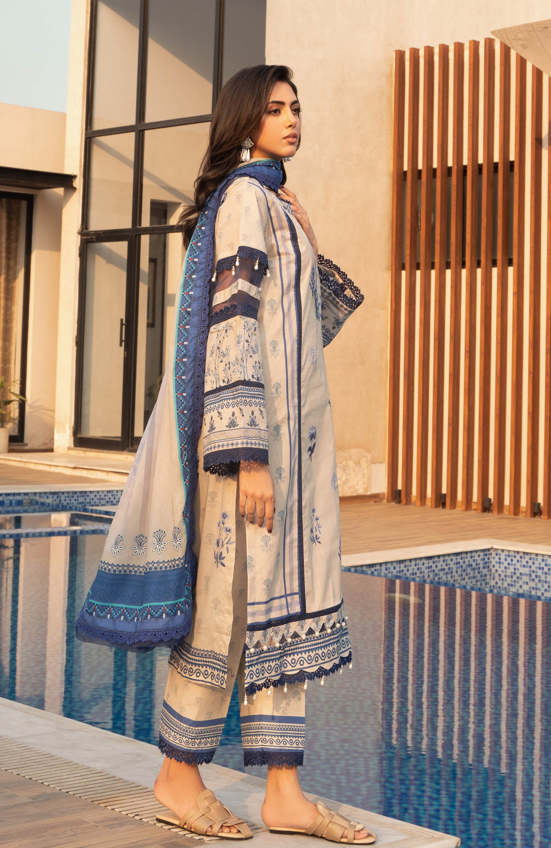 Alzohaib | Premium Prints 25 | AZP-25-14 - by - Libasekhas UK - Registered Vendor of : Al Zohaib - 100% Original Designer Dresss