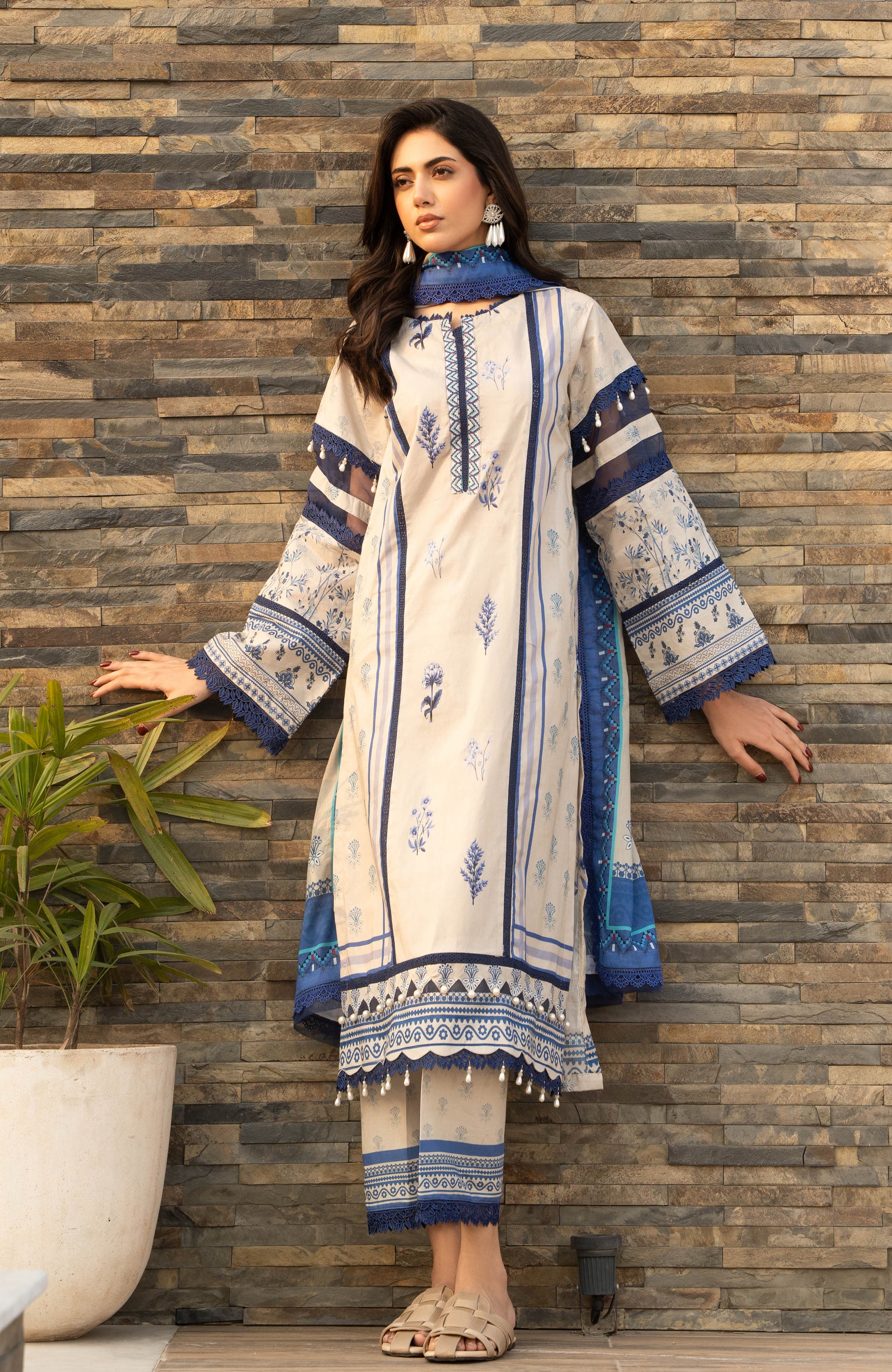 Alzohaib | Premium Prints 25 | AZP-25-14 - by - Libasekhas UK - Registered Vendor of : Al Zohaib - 100% Original Designer Dresss