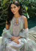 Layla Chatoor | Luxury Pret | Lavender Kali Kurta With Pants And Printed Dupatta - by Libasekhas UK - Registered Vendor of : Layla Chatoor - 100% Original Designer Dress