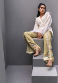 Layla Chatoor | Luxury Pret | Satin Wrap Pantstop - by Libasekhas UK - Registered Vendor of : Layla Chatoor - 100% Original Designer Dress