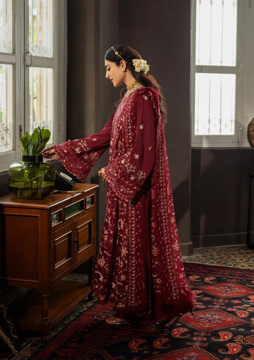 Kahf Premium | Kahf Karandi 25 | KKH-03 ROSELITH - by Libasekhas UK - Registered Vendor of : Kahf Premium - 100% Original Designer Dress