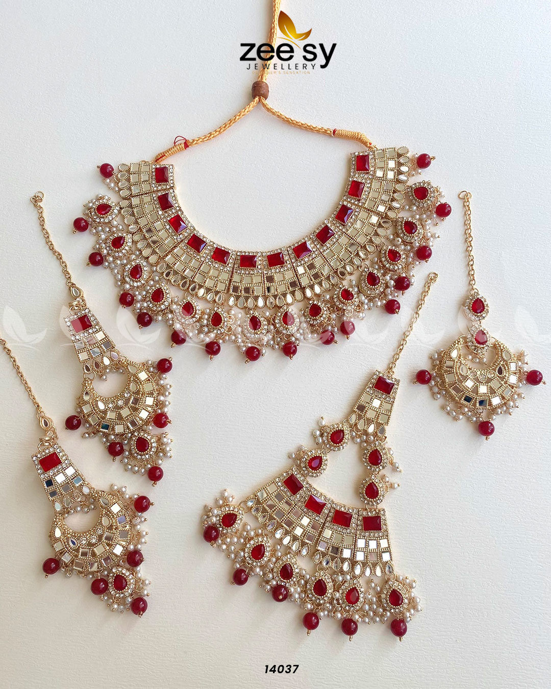 Hania's Bridal Set - by - Libasekhas UK - Registered Vendor of : Zeesy - 100% Original Designer Dresss
