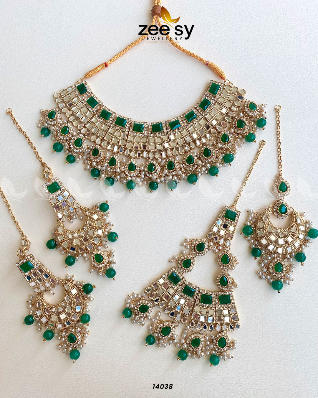 Hania's Bridal Set - by - Libasekhas UK - Registered Vendor of : Zeesy - 100% Original Designer Dresss