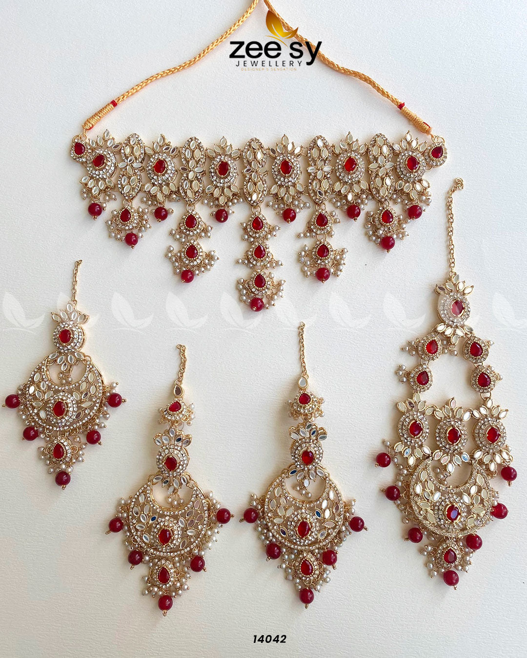 Annie's Bridal Set - by - Libasekhas UK - Registered Vendor of : Zeesy - 100% Original Designer Dresss