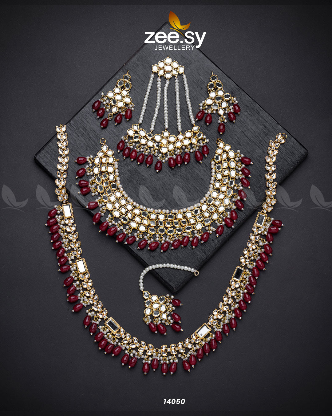 Enigmatic Bridal Set - by - Libasekhas UK - Registered Vendor of : Zeesy - 100% Original Designer Dresss