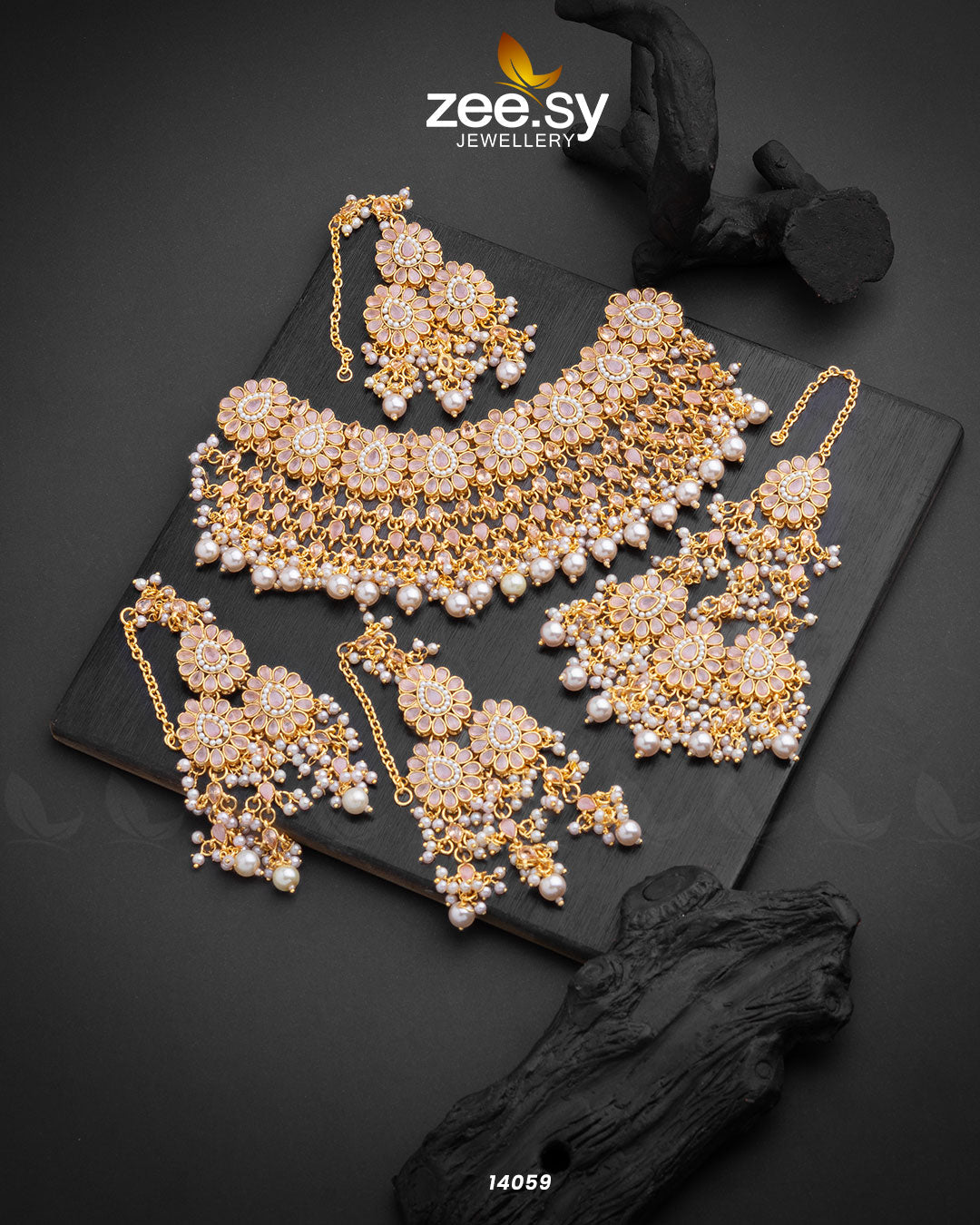 Arzoo Bridal Set - by - Libasekhas UK - Registered Vendor of : Zeesy - 100% Original Designer Dresss