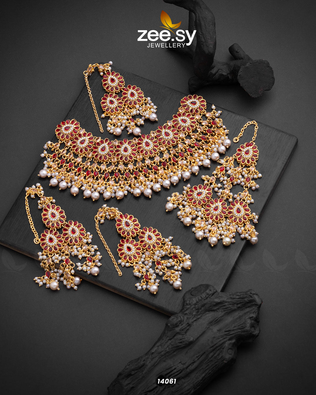 Arzoo Bridal Set - by - Libasekhas UK - Registered Vendor of : Zeesy - 100% Original Designer Dresss