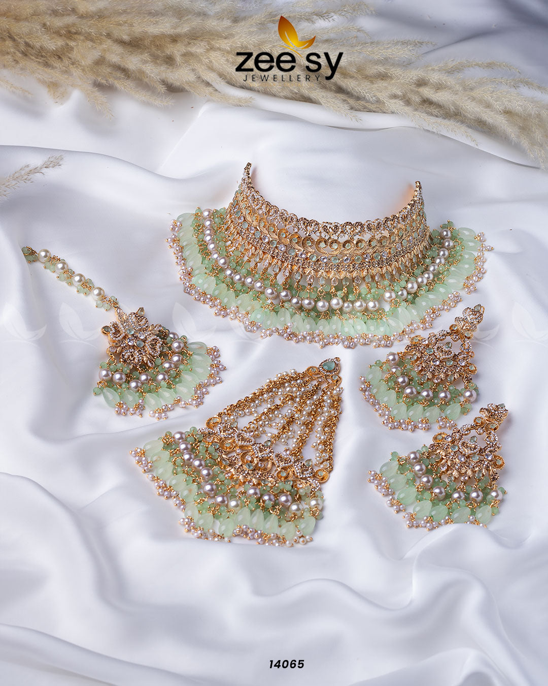 Spark Bridal Set - by - Libasekhas UK - Registered Vendor of : Zeesy - 100% Original Designer Dresss