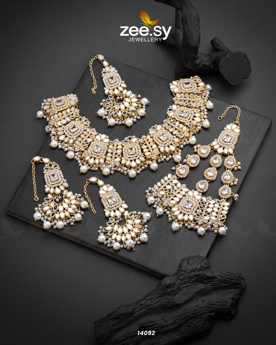 Maryam Bridal Set - by - Libasekhas UK - Registered Vendor of : Zeesy - 100% Original Designer Dresss
