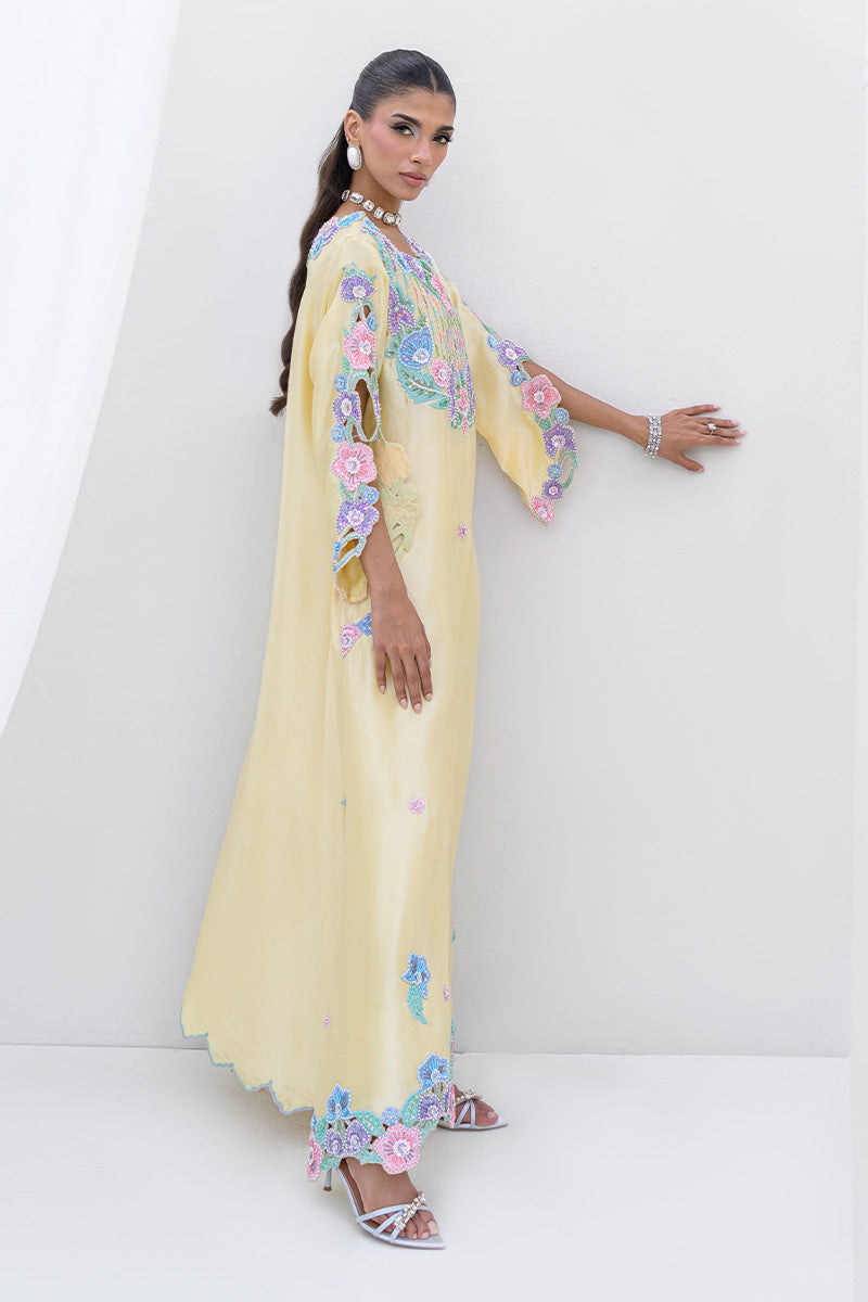 Chic Ophicial | Aarzu Luxe Pret | Meadow Hues - by Libasekhas UK - Registered Vendor of : Chic Ophicial - 100% Original Designer Dress