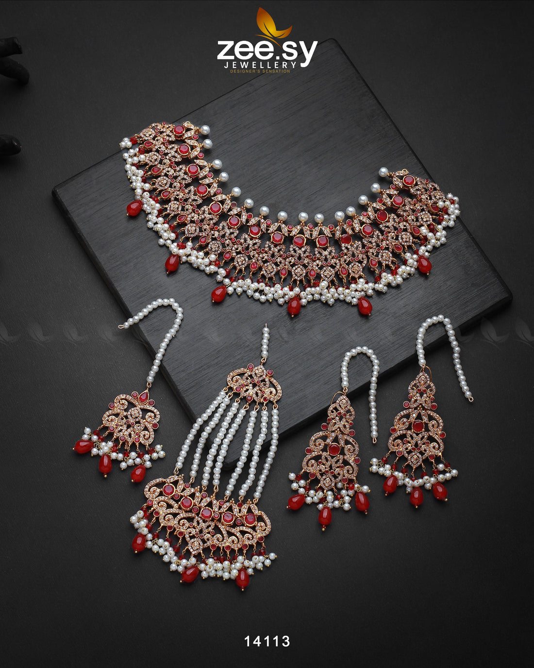 Mahira Bridal Set - by - Libasekhas UK - Registered Vendor of : Zeesy - 100% Original Designer Dresss