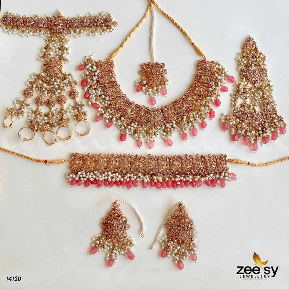 Aria Bridal Set - by - Libasekhas UK - Registered Vendor of : Zeesy - 100% Original Designer Dresss